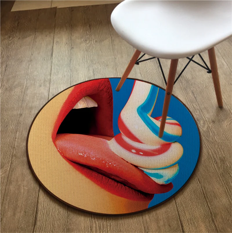 italian style decorative floor rug creative door mat entrance living room bedside carpet hanging basket computer chair mat free global shipping