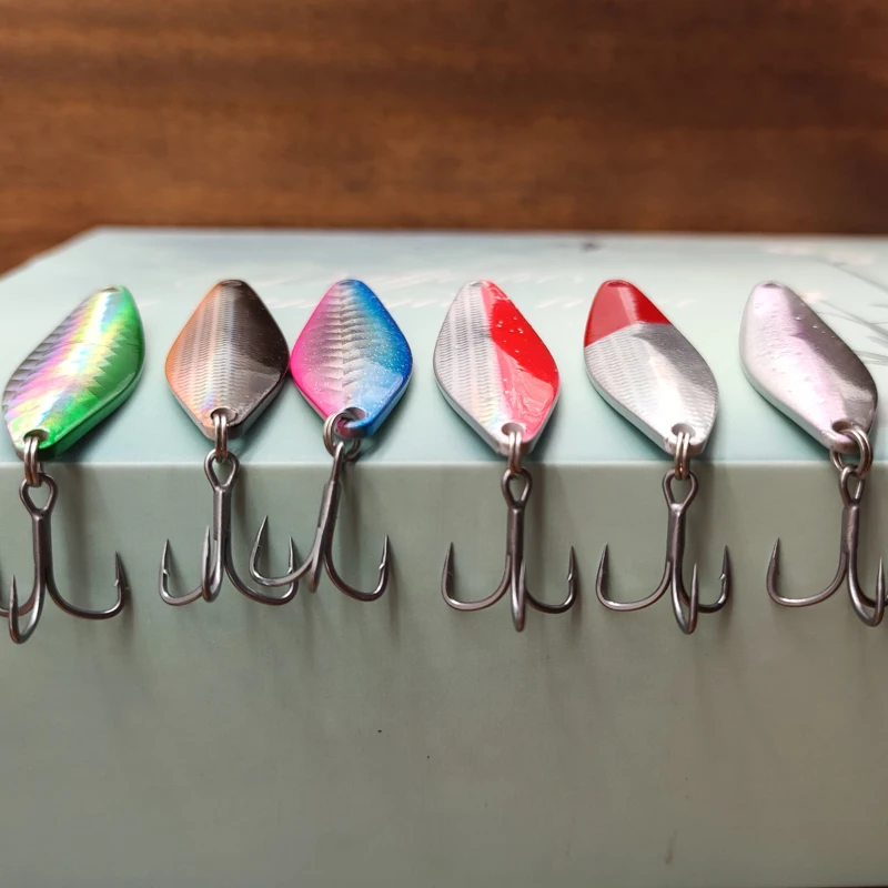 

Copper Material VIB Treble Hook Freshwater Long Casting Fishing Lure Small Size VIB Bait