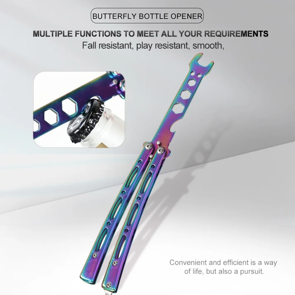 

Foldable Comb Stainless Steel Practice Training Butterfly Knife Comb Beard Moustache Brushe Salon Hairdressing Styling Tool