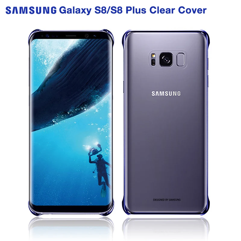 

Samsung Original Transparent Plating Edge TPU Cover Phone Case For Samsung Galaxy S8 S8plus S8 Plus S8+ Protective Phone Cover