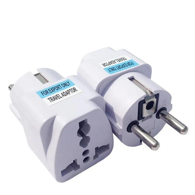 Белый Международный Универсальный EU немецкий французский переходник для
