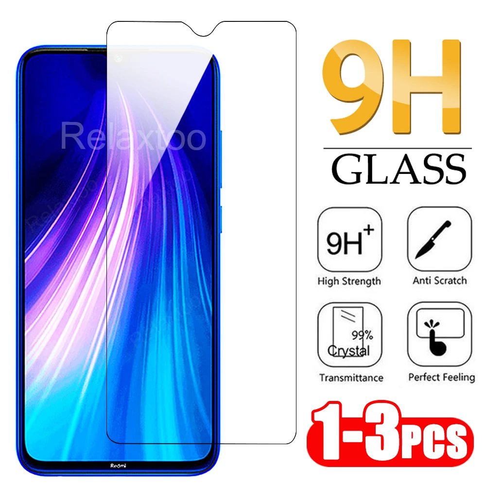 

1-3 шт. закаленное защитное стекло для Redmi Note 8 Защита для экрана для Redmi Note 8 Pro для Redmi Note 8T закаленное стекло