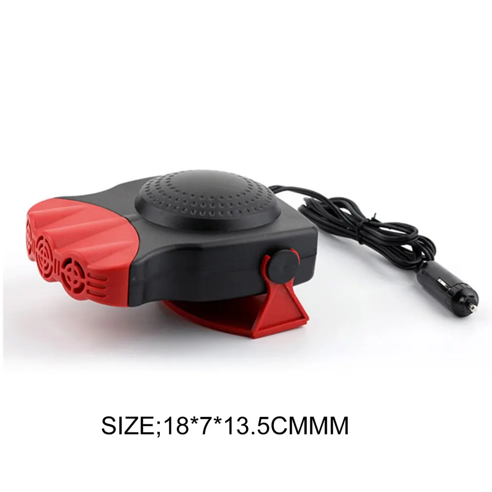 

150W Car Vehicle Cooling Fan Hot Warm Heater Windscreen Demister Defroster 2 In 1 Portable Auto Car Van Heater Air Conditioners