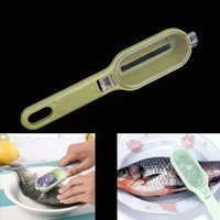 fish scale remover scraper cleaner kitchen tool peeler 1 pcs scraping fish cleaning tool lid kitchen accessories