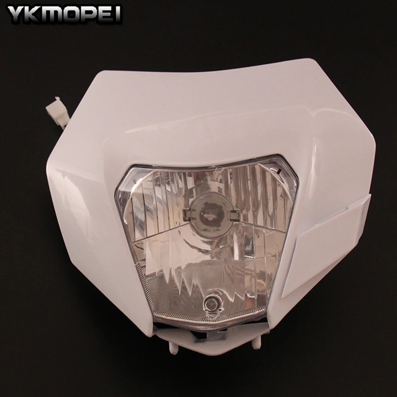 Универсальная фара для мотоцикла кроссового велосипеда супермото мотоциклетная