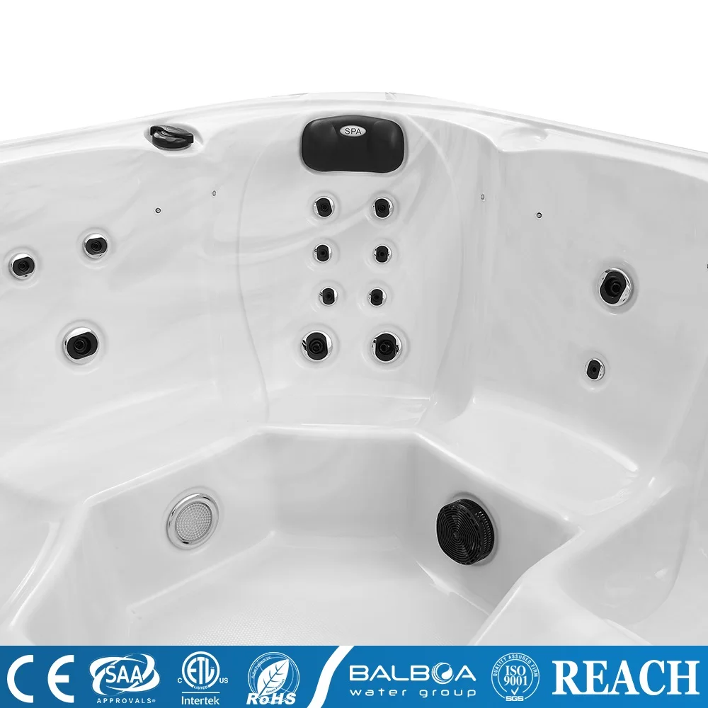 Уличная гидромассажная Ванна с нагревателем и озоном 6 человек 36 струй|Ванны