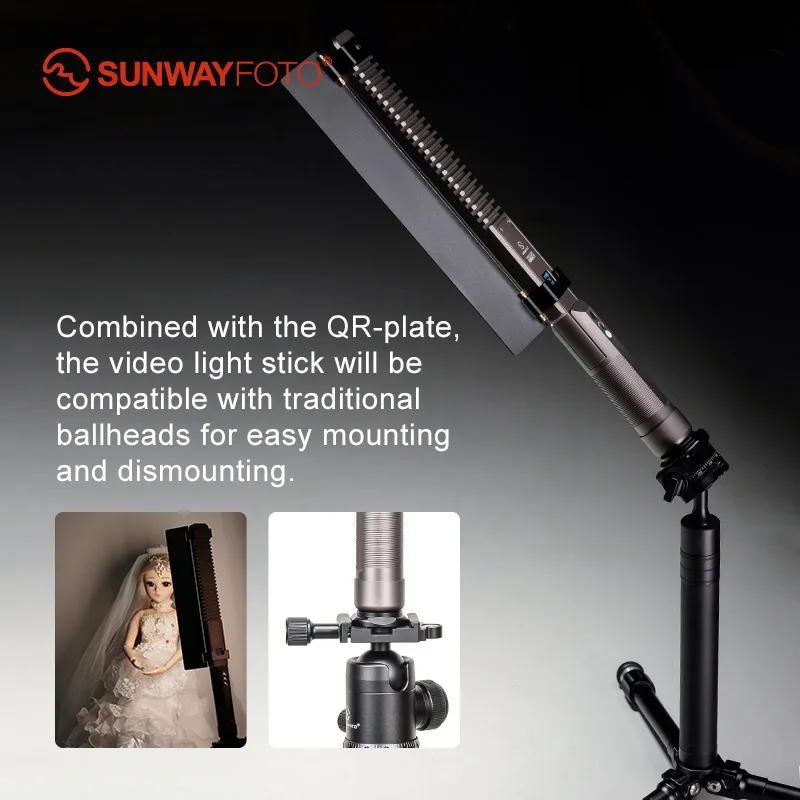SUNWAYFOFO FL 152 led видео Светильник 3000 K 5500 CRI&gt 96 светильник для студийной