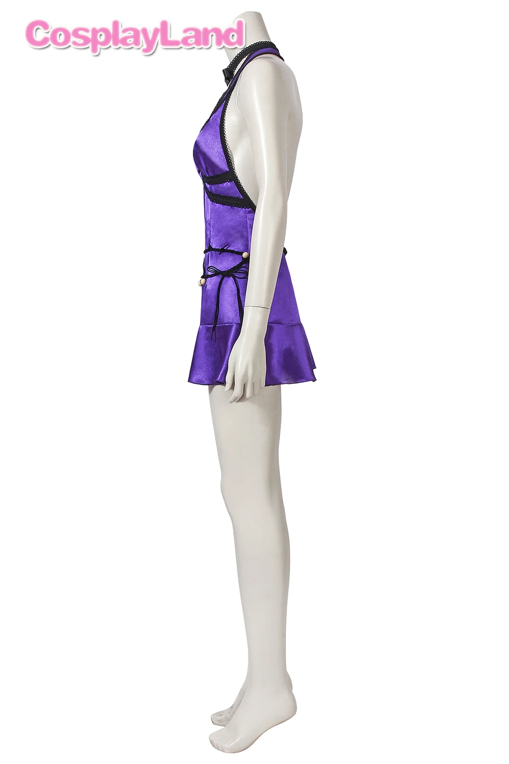 Final Fantasy VII Remake Tifa Lockhart Cosplay Outfit Costume Dress Halloween Game FF7 Suit Purple Sexy Short Skirt | Тематическая