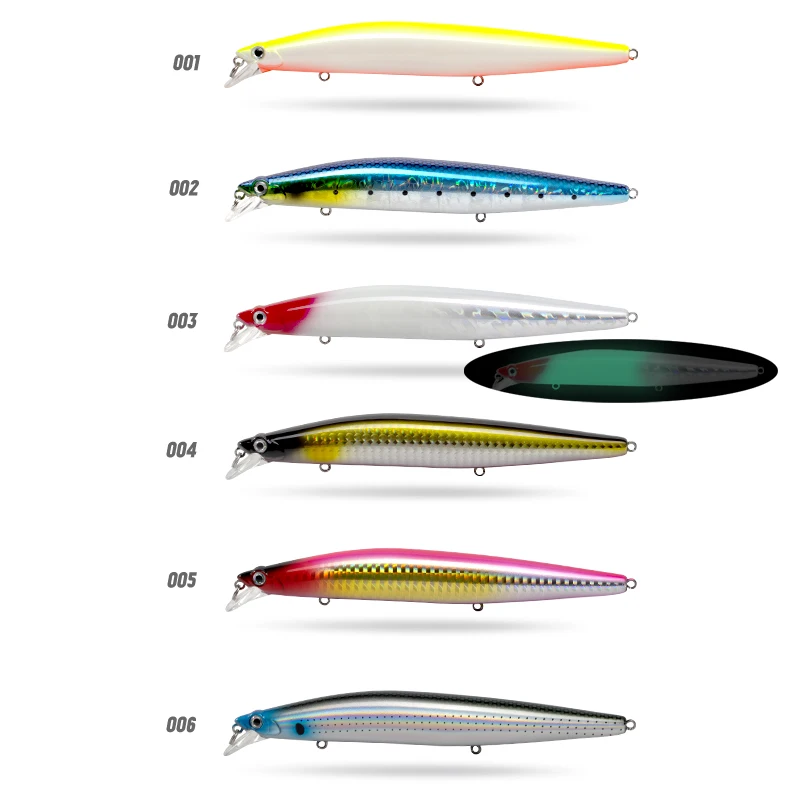 

D1 silent assasin Suspending Minnow Lures Carp Fishing 3 set 145mm 23.5g Fishing Accessories Hard bait Bass Wobblers Crankbait