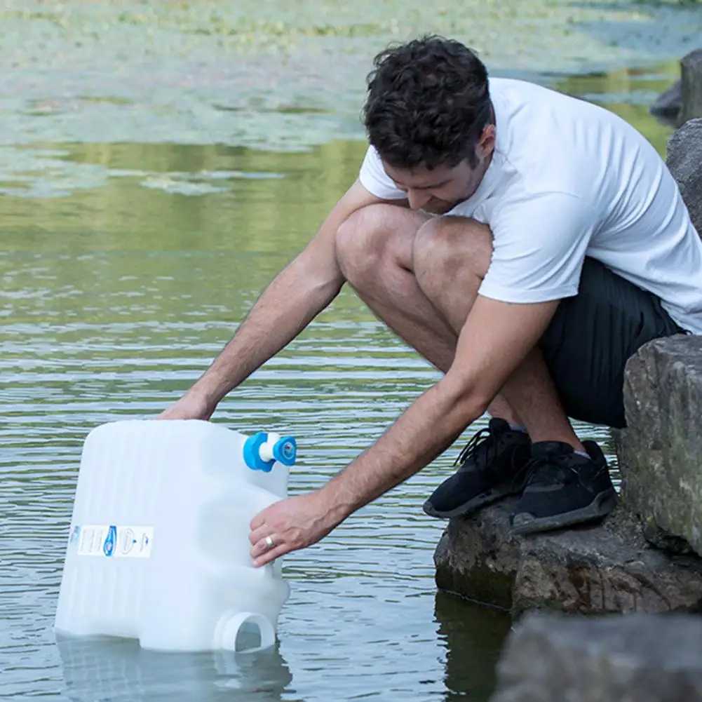 Бак для воды 24 л емкость квадратный походный контейнер пикника аксессуары отдыха