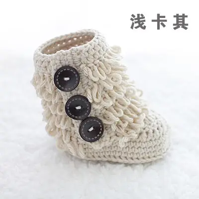 2020 Новорожденные фотографии Аксессуары для обуви для младенцев Cute Cartoon Booties Baby Shoes из шерсти, сделанные вручную.
