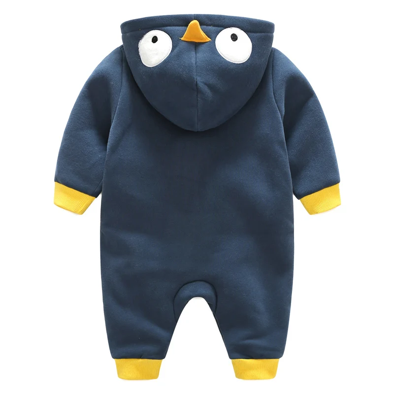 Осенне зимняя хлопковая одежда для новорожденных с длинными рукавами маленьких