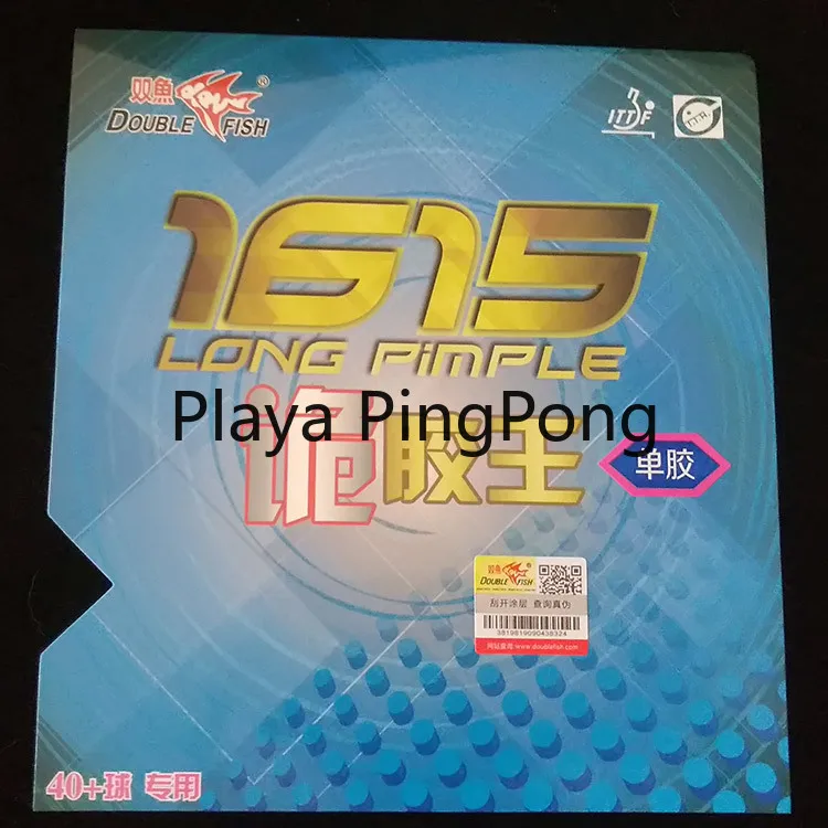 Оригинальная Двойная Рыба 1615 MonsterTable Tennis Rubber Long Pimple Ping Pong Pips-Out Back Spin for 40 + Ball | Спорт