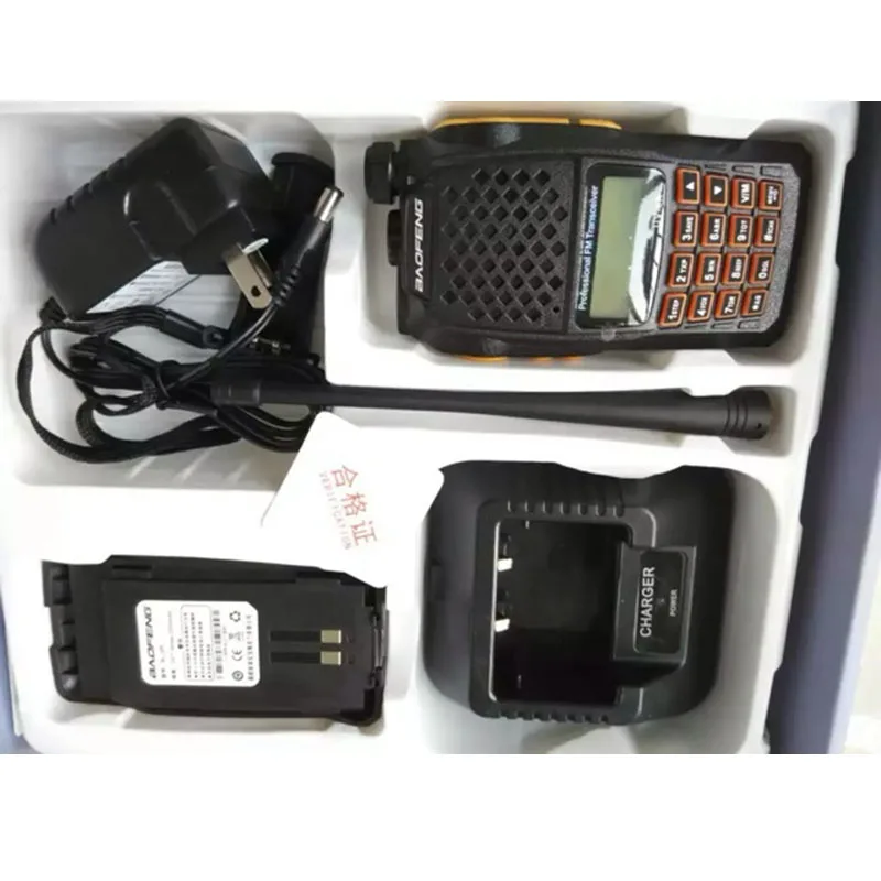 Портативная рация UV6R 7 Вт 128 каналов двухсегментная УФ-модуляция частоты мощная
