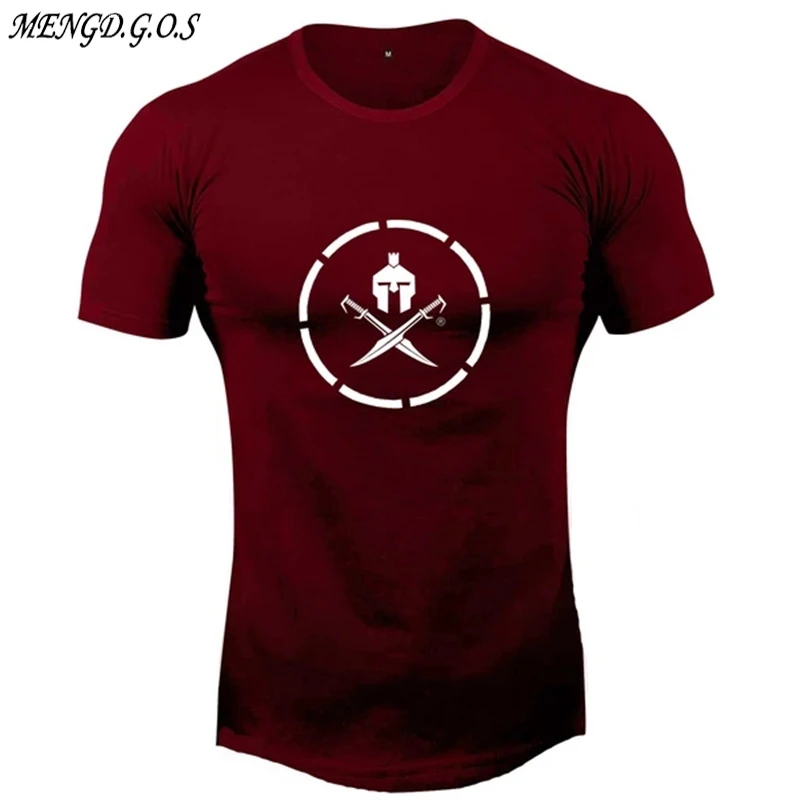 Новинка 2020 брендовая мужская футболка летняя хлопковая с короткими рукавами