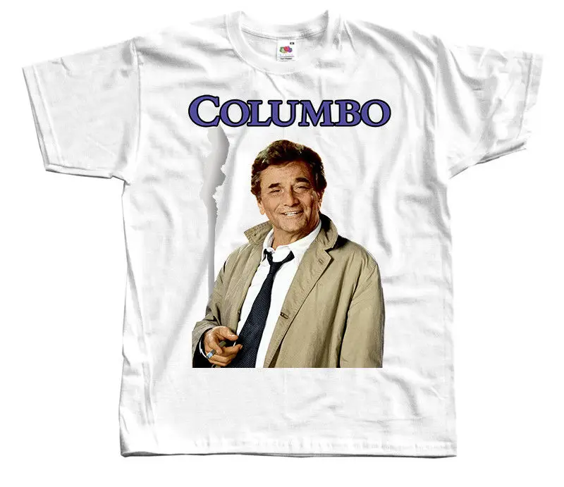 

Columbo V6 Movie Poster T Shirt White All Sizes S To 4Xl Peter Falk