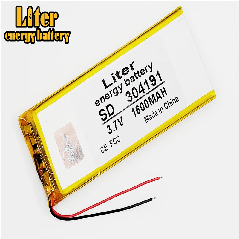 304191P 3.7V KEBE 1600MAH LI- ION POLYMER battery for china clone S6 S9600 MTK phone | Электроника