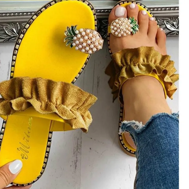 

2020 Women Summer Non-slip Platform Shoes Wedges High Heel Woman Outdoor Beach Slippers Sandals Sapato Feminino Slides Flat With