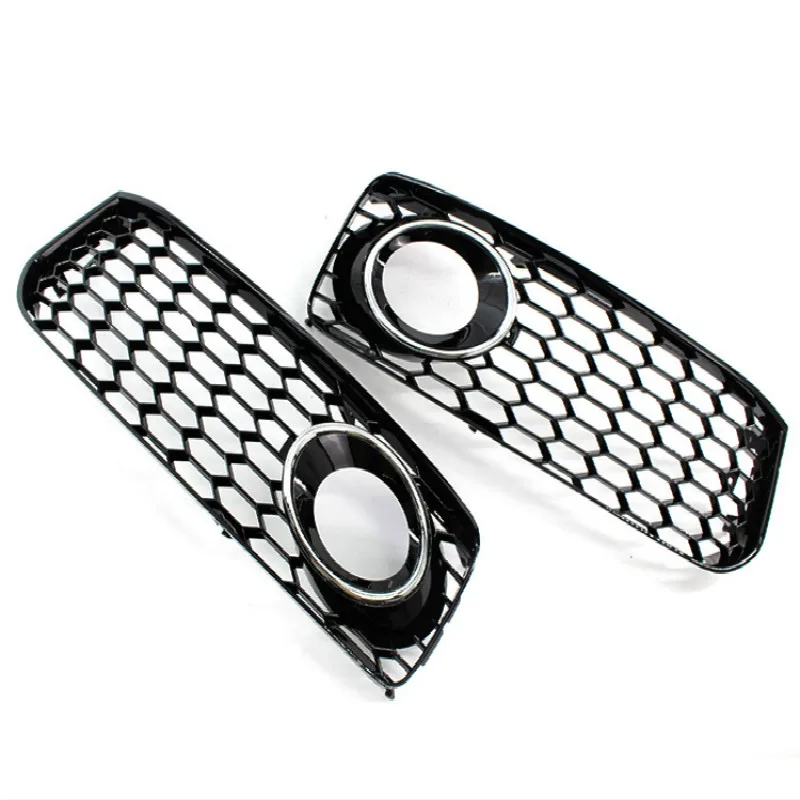 

Sports Car Models Modified Mesh Fog Lamp Box Net Grille Fog Lamp Grille For 08-11 Audi A5 S5