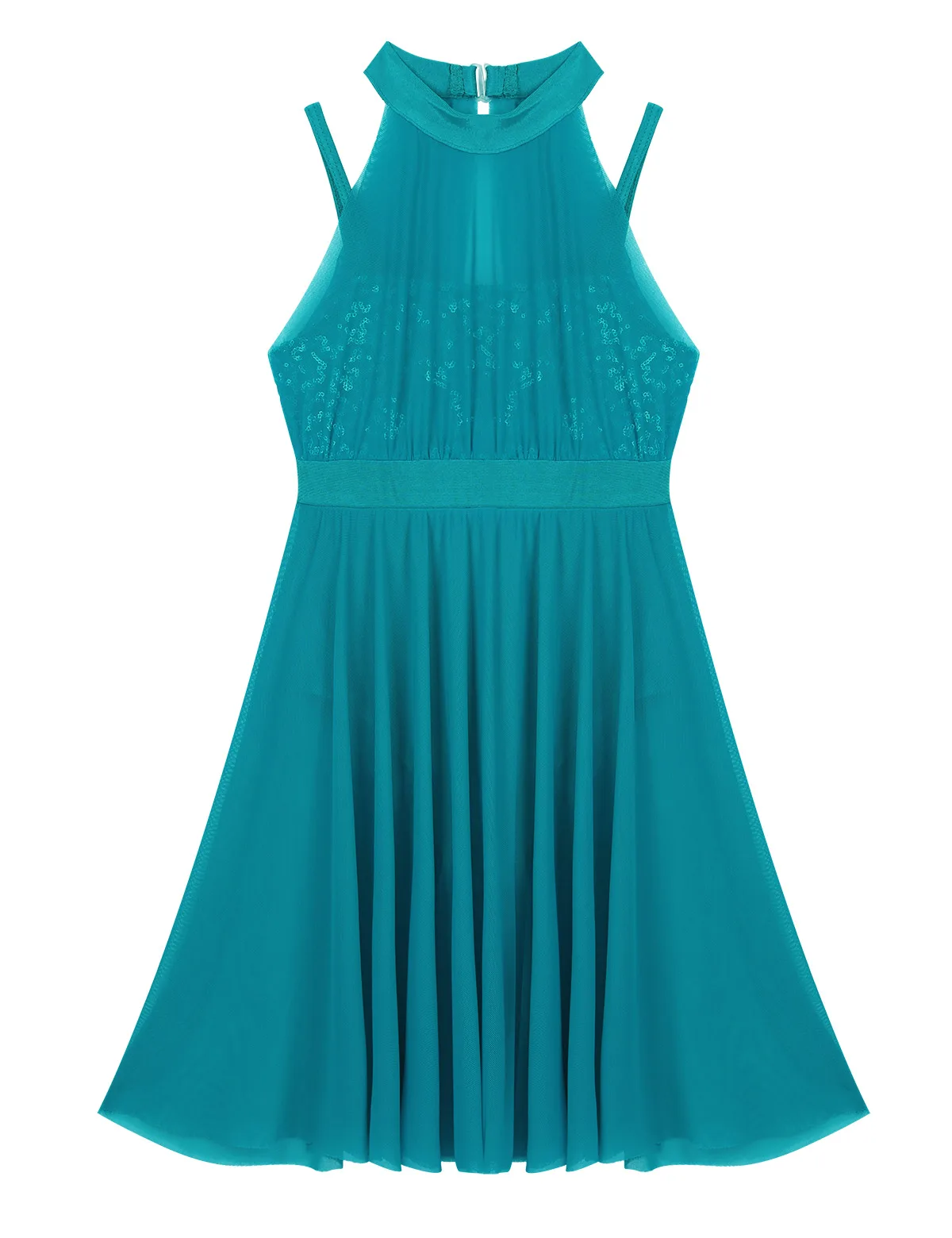 Iiniim/Детская танцевальная одежда для девочек; Vestido de festa; вечерние фатиновые трико с блестками; лирические балетные балетный зал; танцевальное платье-пачка