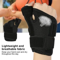 medical thumb splint brace thumb joint sprain fixed support wrist joint sprain guard protect for damage of thumb fit right left