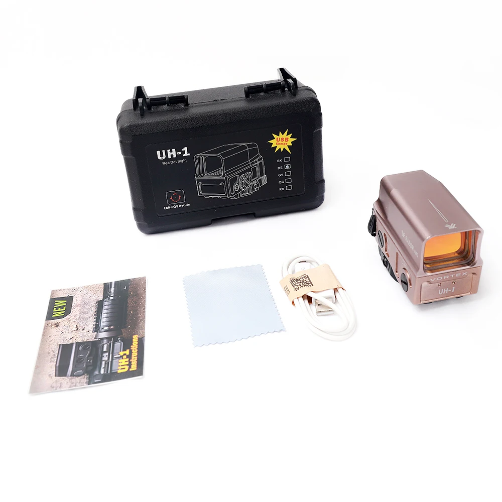 LUGER UH-1 оптический голографический прицел Red Dot Reflex Sight для 20 мм Rail Integral Weaver с USB зарядкой охотничий прицел
