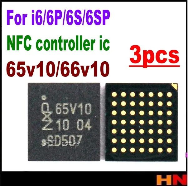3 шт. U5301_RF для iphone 6 6S Plus 6s + NFC контроллер микросхема 66v10 65v10|Шлейфы мобильных