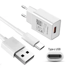 Сетевое зарядное устройство для OPPO A55 A53 A52 A32 A93 Realme 8 7 6 5 3 7i X 2 Pro с европейской вилкой QC 3,0, адаптер USB Type-c, быстрое зарядное устройство USB s