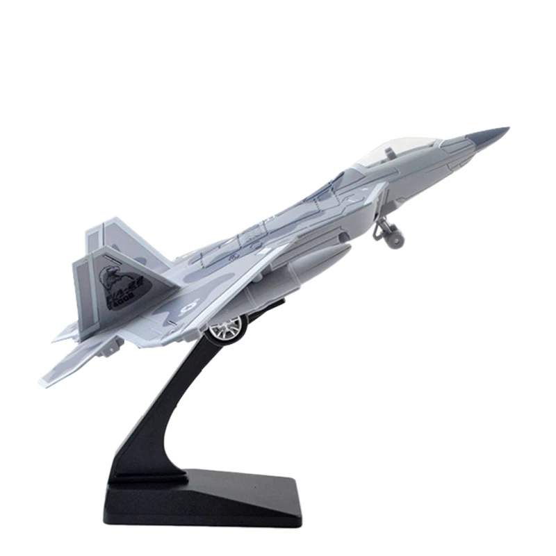 

Alloy Airplane Alloy Pull Back Simulation Fighter Model with Light and Sound for Kids Gift