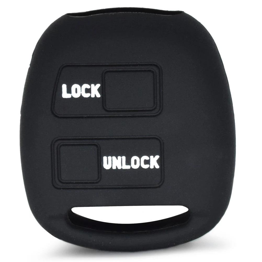 

Silicone Key Case Cover For Toyota Land Cruiser RAV4 Previa Yaris Alphard Celica Pixis Space Truck Epoch Passo Rush HiAce MR2