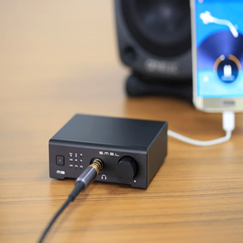 SMSL M3 плеер наушники настольный мини DAC усилитель Hifi CS4398 USB аудио Amp оптический