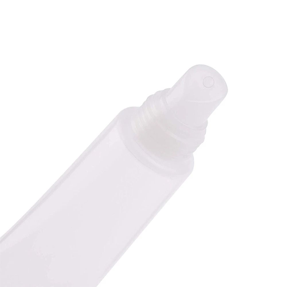 10 шт. пустые тюбики 15 мл прозрачные косметические контейнеры многоразовые