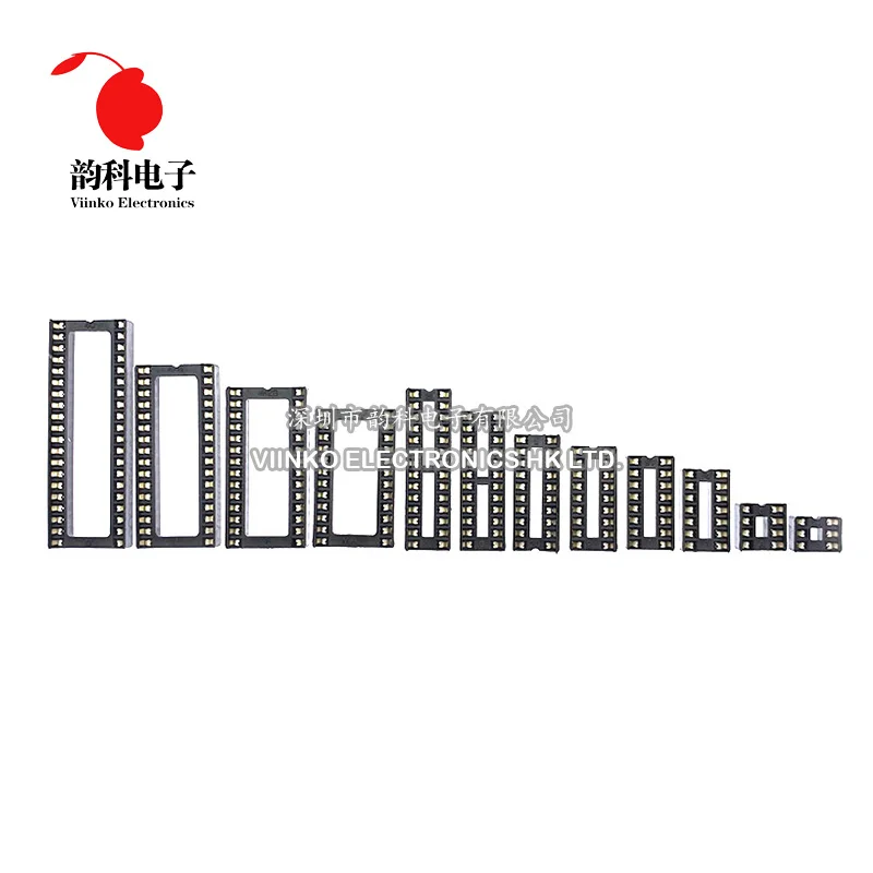 

10pcs DIP-16 16pin pins pin DIP DIP16 IC Sockets Adaptor Solder Type Socket