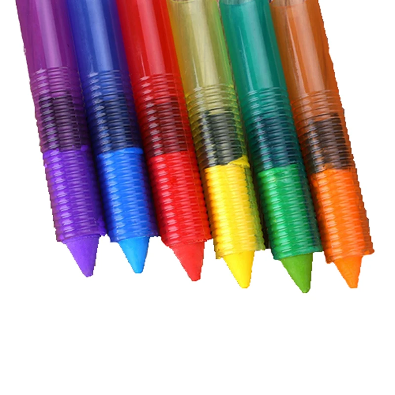 6pcs/set Antistress Baby Safety Washable Bath Crayons Bathtime Educational Drawing Toys for Children Painting Kids Coloring Pen | Игрушки и