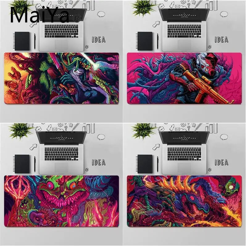Maiya высокое качество CS GO Hyper Beast DIY дизайн игровой с узором коврик для мыши