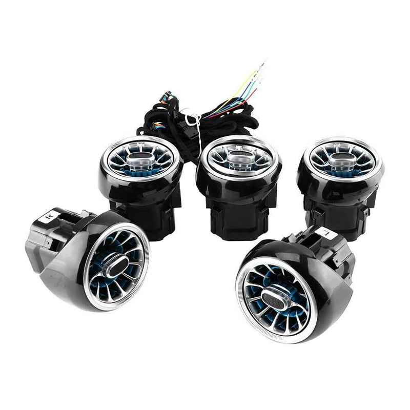 5 шт. воздушный вентиляционный светодиодный светильник турбины выходы лампы 64