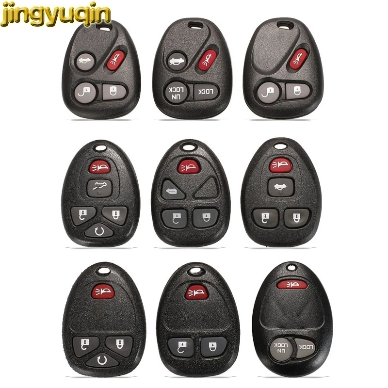 Корпус ключа дистанционного управления jingyuqin с 3 кнопками для Buick Hummer H3 GMC Chevrolet