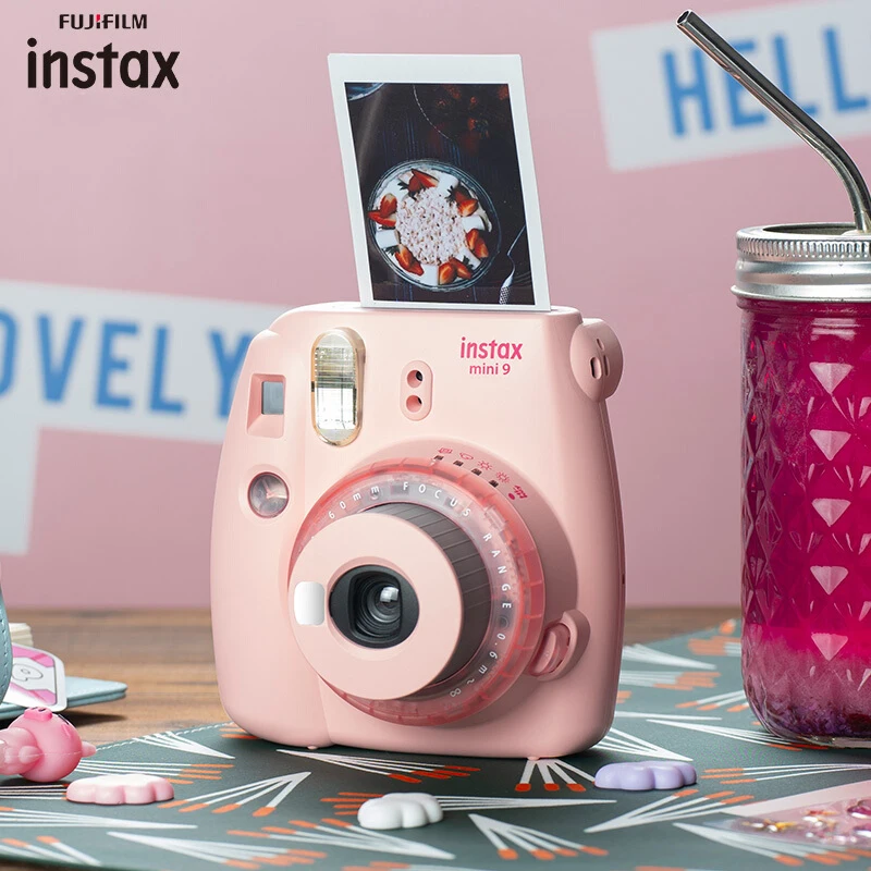 Fuji instax mini9 камера мгновенного изображения (обновление mini8) многоцветная