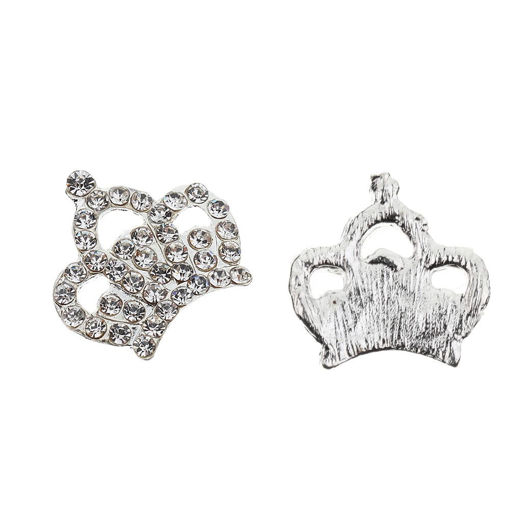 

Assorted Rhinestone Flower Pearl Buttons Flatback Embellishment DIY Sewing Craft