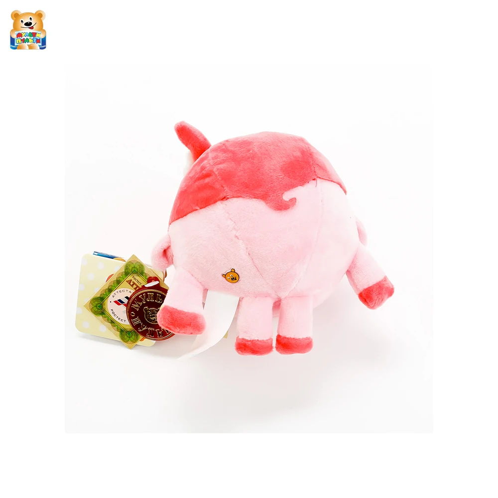 Игрушка мягкая Мульти пульти Нюшенька из мультфильма Малышарики русская озвучка