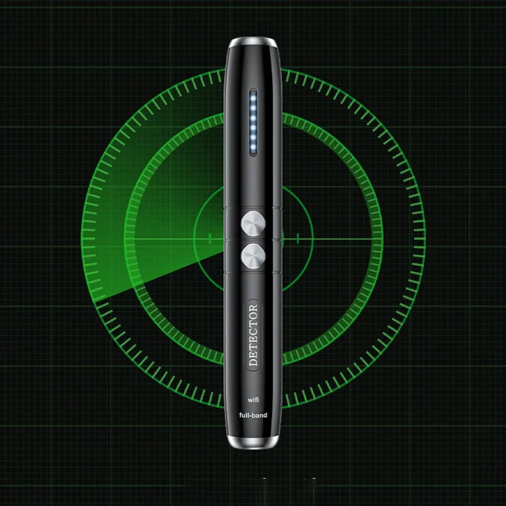 

T8 Cam Pen Camera Detector Bug Gadget Wireless RF Signal Finder Audio GSM Anti GPS Auto Tracking Wiretapping Scanner