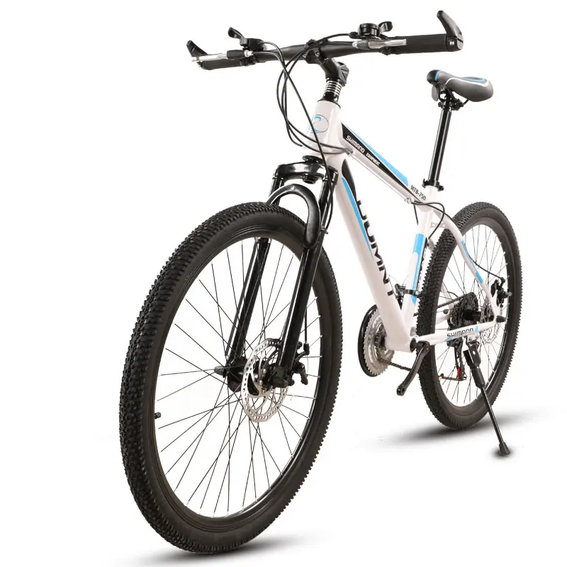 

Mountain Bike 26 Inch Variable Speed Road Shock Absorption Double Disc Brakes Student Men and Women Bicycle
