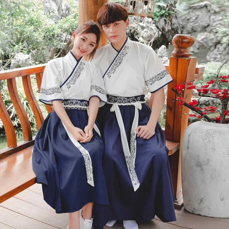 

Бесплатная доставка hanfu повседневная короткая юбка с вышивкой Ru юбка Wu Xiafeng han element class для студентов, летний комплект одежды