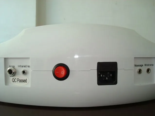 구매 새로운 이온 해독 발 스파 전나무 벨트, Tens 패드 및 마사지 슬리퍼 알루미늄 상자 포장 기계 정화