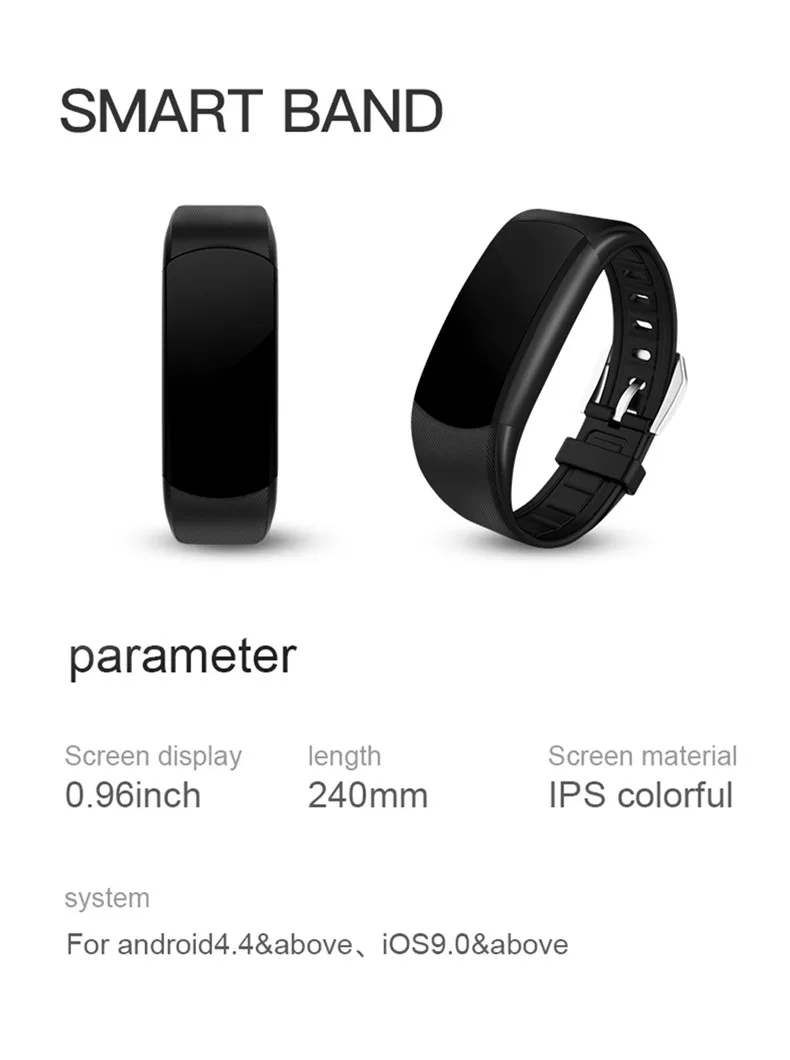 Wearpai C5 новые умные часы для мужчин и женщин монитор сердечного ритма кровяное давление фитнес-трекер умные спортивные часы для Ios android+ коробка