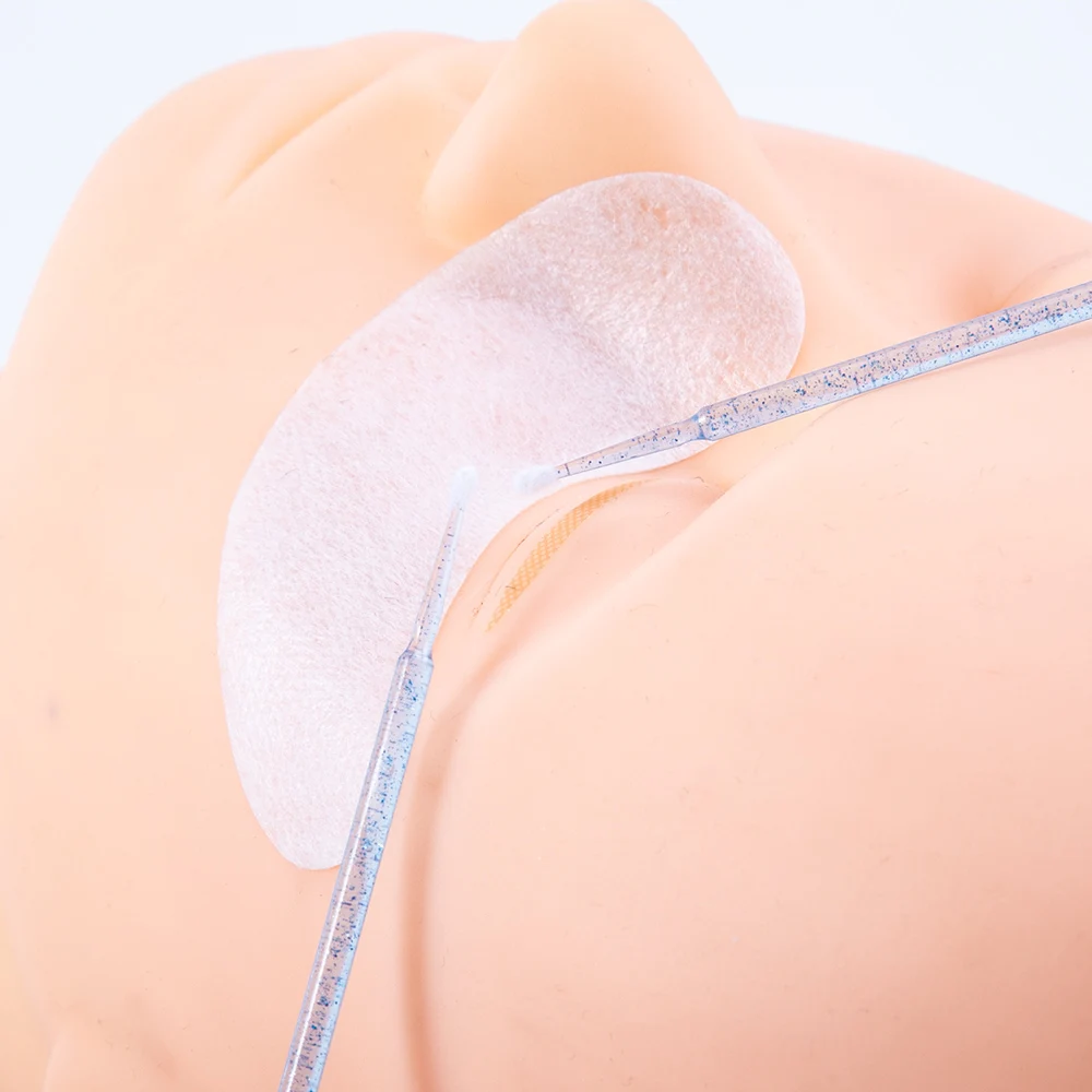 100 искусственные Кристальные одноразовые микрощетки фотощетка для удаления