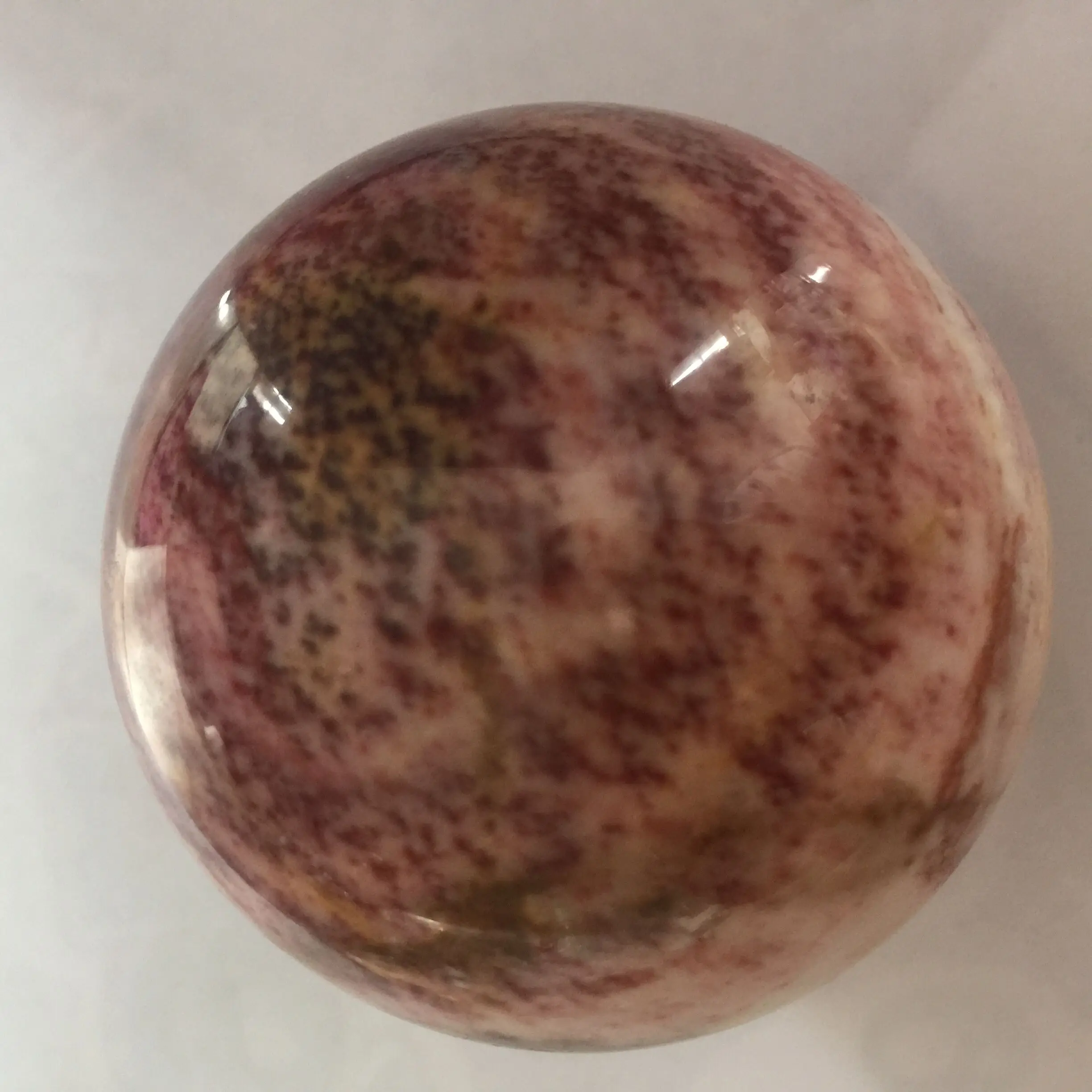 Натуральное красное зерно Нефритовое сердце кварц кристалл Рейки Исцеление