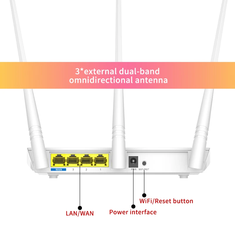 TD TDF3 300M Беспроводной домашний маршрутизатор WiFi покрытие небольших и средних