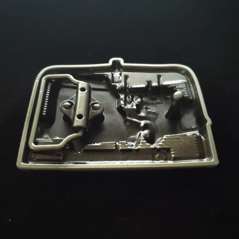 Горячая продажа металлическая модель грузовика пряжка для ремня в западном