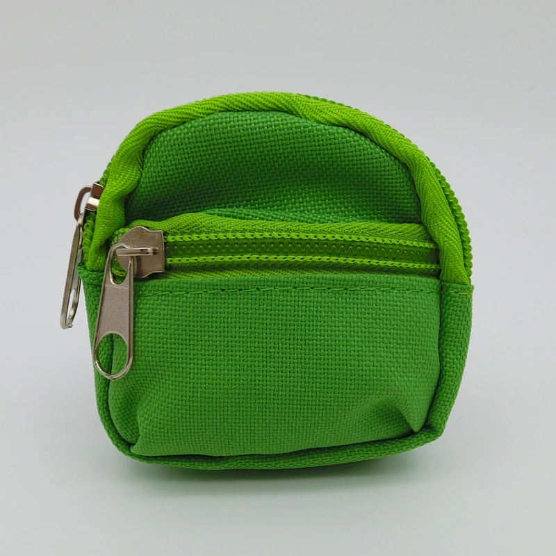 green Однотонная модная сумка для кукол, рюкзак для куклы Blythe, рюкзак для куклы Барби, кукольный домик 1/6, мини аксессуары для кукол - Цвет: green